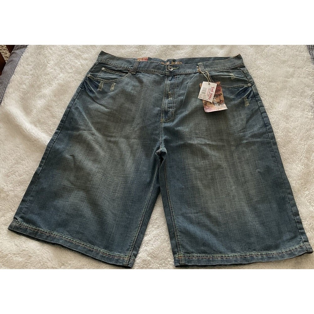 Tool Jeans Mens Denim Shorts Blue  Size 42x14. NWT